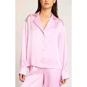 NEGATIVE Eclipse Washable Silk Oversized Babe Shirt Women's XS